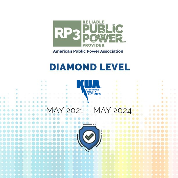 KUA Nationally Recognized as a Reliable Public Power Provider at highest level