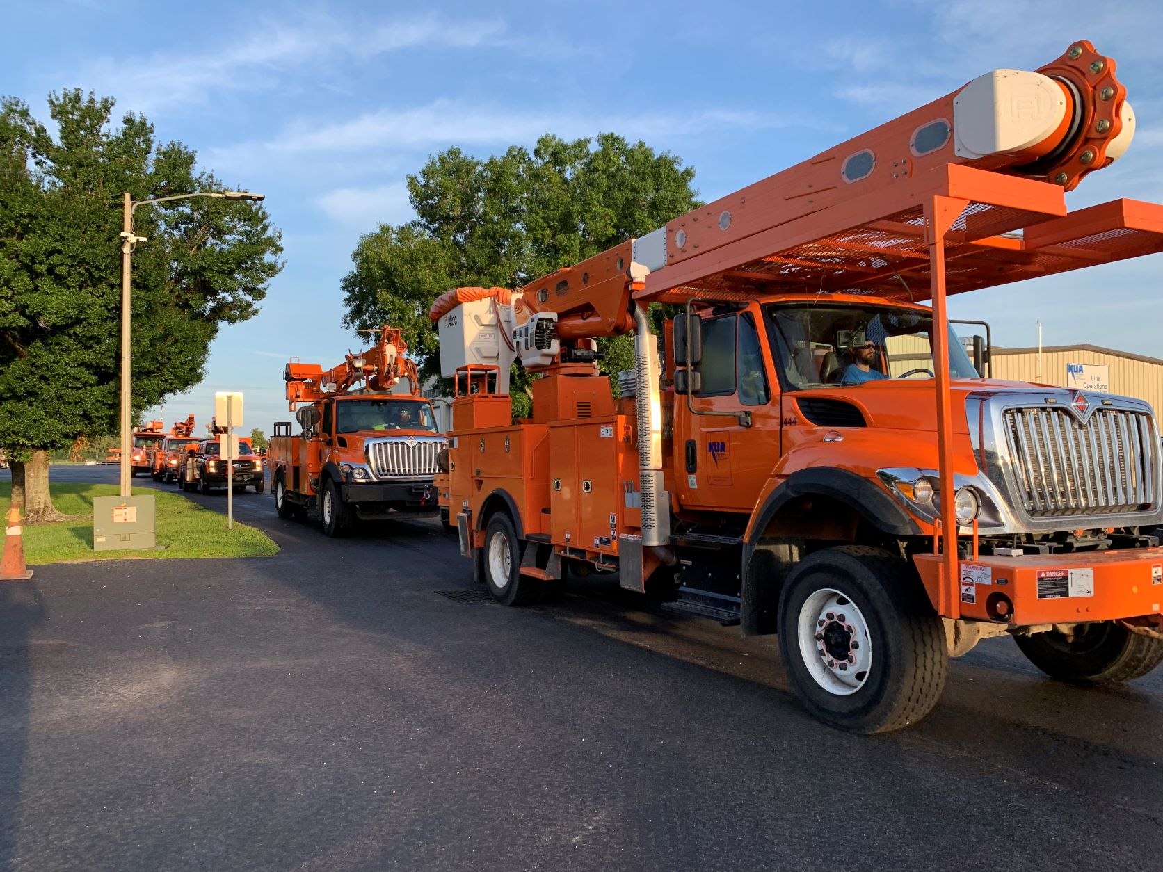 KUA Crews Head to Louisiana to Assist with Hurricane Ida Power Restoration